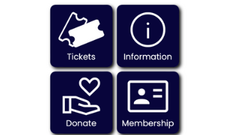 Front screen image of the VisitOne app showing donations as a key element of the customer choices.