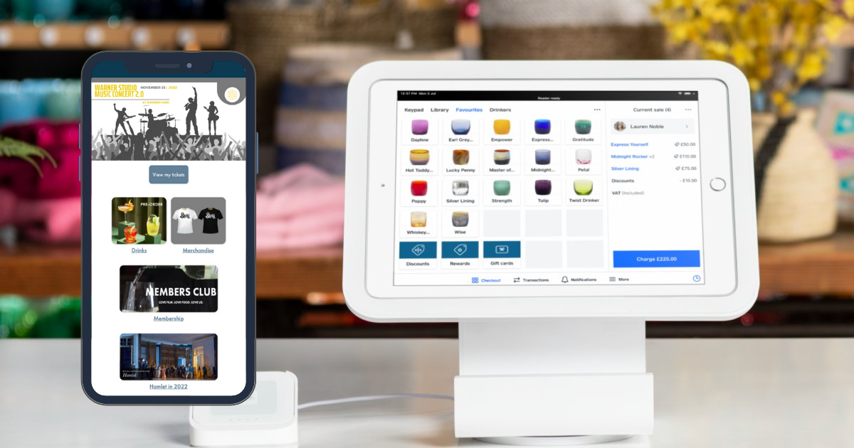 Visit teams up with Square