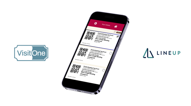 image of logos and a mobile phone