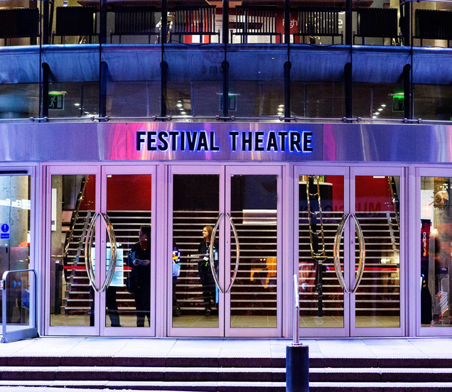 Capital Theatres Festival Theatre Exterior